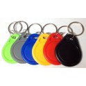 Set of 6 different colors NFC keyring Label Smart Tags MiFare NTAG203 Type 2 Tag Android Samsung S4