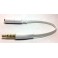 Earphone Converter Adapter Noodle Cable White convert OMTP to CTIA or CTIA to OMTP 3.5mm to 3.5mm 