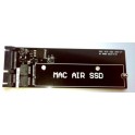 Card slot Apple MacBook Air SSD convert to SATA converter adapter 3.3V Jumper
