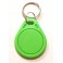 5pcs UID changeable rewritable Mifare classic 1k NFC tag green keyring rewrite tags