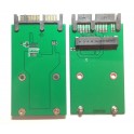 Mini PCI-E mSATA 30mm x 50mm SSD to 1.8 micro SATA convert adapter