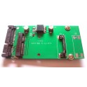 50mm 2.5" SATA 22Pin Convert Adapter for ASUS Eee PC 4G MSATA MINI PCI-E SSD 3.3