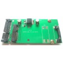 70mm 2.5" SATA 22Pin convert Adapter ASUS Eee PC S101 903 MSATA MINI PCI-E SSD